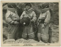 7f454 HAVE ROCKET WILL TRAVEL 8x10.25 still 1959 Three Stooges Moe, Larry & Joe in space suits!