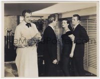 7f472 HIS KIND OF WOMAN 8x10 key book still 1951 Mitchum, Jane Russell, Price & Holt by Longet!