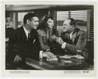 7f131 ANGEL WORE RED 8.25x10.25 still 1960 Clark Gable, Ava Gardner & Edward Arnold in Hucksters!