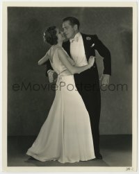 7f494 HUMANITY deluxe 8x10.25 still 1933 Alexander Kirkland & Irene Ware dancing all decked out!
