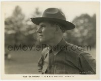 7f572 KEEP 'EM ROLLING 8x10.25 still 1934 c/u of Walter Huston in U.S. Army uniform, ultra rare!