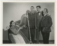 7f606 LITTLE NELLIE KELLY 8x10 still 1940 Judy Garland w/harp, Murphy, McPhail & Winninger by Bull!
