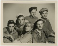 7f608 LITTLE TOUGH GUYS IN SOCIETY 8x10.25 still 1938 portrait of William Benedict & five others!