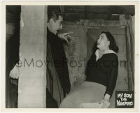7f694 MY SON THE VAMPIRE 8.25x10 still 1963 Lugosi in Mother Riley Meets the Vampire re-packaged!