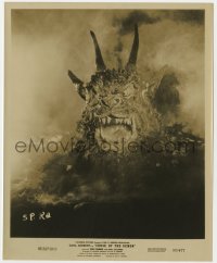 7f706 NIGHT OF THE DEMON 8x10 still 1957 Tourneur, best image of the wackiest monster from Hell!