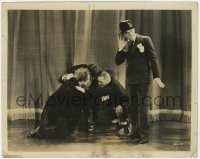 7f749 PLANE NUTS 8x10 still 1933 Ted Healy eavesdrops on zany Stooges, Moe, Larry & Curly, rare!