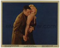 7f076 PRINCE & THE SHOWGIRL color 8x10 still #9 1957 Laurence Olivier & sexy Marilyn Monroe from 1sh!