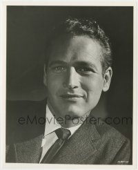 7f757 PRIZE 8.25x10 still 1963 head & shoulders portrait of handsome leading man Paul Newman!
