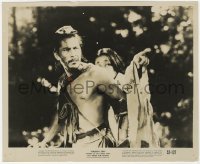 7f768 RASHOMON 8.25x10 still 1952 c/u of Toshiro Mifune & Machiko Kyo, Akira Kurosawa directed!