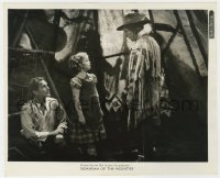 7f884 SUSANNAH OF THE MOUNTIES 8x10 still 1939 Shirley Temple & Randolph Scott stare at Moscovitch!