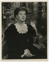 7f952 VELVET TOUCH 8x10 key book still 1948 seated portrait of Rosalind Russell by Alex Kahle!