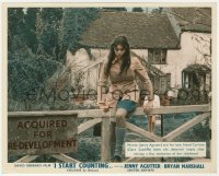 7f047 I START COUNTING color English FOH LC 1969 Jenny Agutter & Sutcliffe leave deserted house!