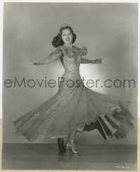 7f654 MARY HOWARD 7.5x9.25 still 1938 twirling in gown, incorrectly billed as Ann Miller!