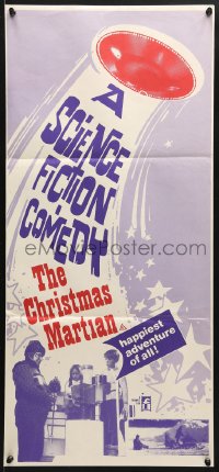7g717 CHRISTMAS MARTIAN Aust daybill 1971 Bernard Gosselin's Le Martien De Noel, different & rare!