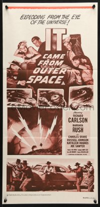 7g831 IT CAME FROM OUTER SPACE Aust daybill R1970s Jack Arnold classic 3-D sci-fi, different!
