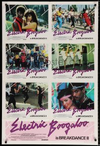 7g990 BREAKIN' 2 Aust LC poster 1985 Shabba-doo, Boogaloo Shrimp, Electric Boogaloo is Breakdance II!