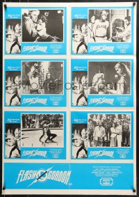 7g995 FLASH GORDON Aust LC poster 1981 Casaro art of Jones, Anderson, sexy Ornella Muti & Von Sydow!