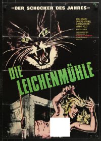 7g402 CORPSE GRINDERS German 1972 Ted V. Mikels, most gruesome bone-crushing horror artwork!