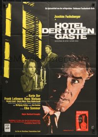 7g521 HOUSE OF DEAD GUESTS vertical style German 1965 Eberhard Itzenplitz's Hotel Der Toten Gaste!