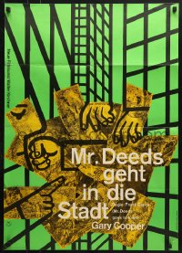 7g458 MR. DEEDS GOES TO TOWN German R1961 Gary Cooper, Jean Arthur, Frank Capra, Hillmann art!