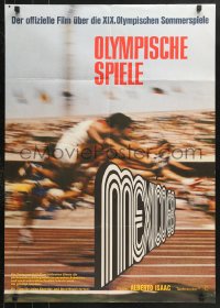 7g466 OLYMPICS IN MEXICO German 1969 Alberto Isaac's Olimpiada en Mexico, cool sports image!