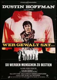 7g492 STRAW DOGS German 1972 directed by Sam Peckinpah, Dustin Hoffman, cool different image!