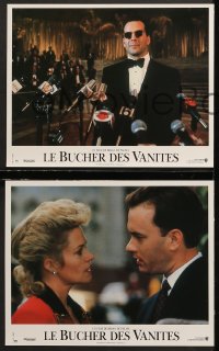 7g132 BONFIRE OF THE VANITIES 10 French LCs 1990 Tom Hanks, Bruce Willis, Melanie Griffith, Freeman