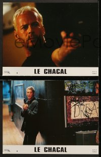 7g119 JACKAL 12 French LCs 1998 Bruce Willis in the title role, Richard Gere!