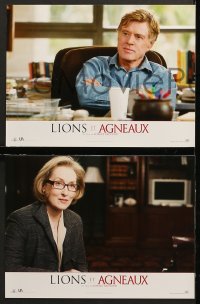 7g202 LIONS FOR LAMBS 6 French LCs 2007 Robert Redford, Meryl Streep, Tom Cruise!