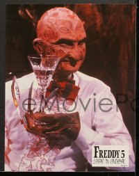 7g178 NIGHTMARE ON ELM STREET 5 8 French LCs 1990 great images of Robert Englund as Freddy Krueger!