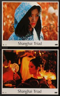 7g184 SHANGHAI TRIAD 8 French LCs 1996 China, Asian drug empire, images of pretty Li Gong!