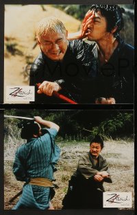 7g140 ZATOICHI 10 French LCs 2003 great images of star/director Beat Takeshi Kitano!