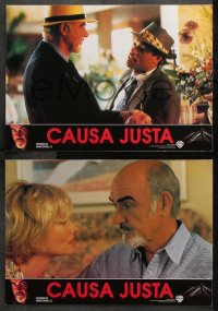 7g092 JUST CAUSE 12 Spanish LCs 1995 Sean Connery, Laurence Fishburne