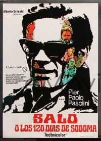 7g104 SALO OR THE 120 DAYS OF SODOM 12 Spanish LCs 1980 Pasolini's Salo o le 120 Giornate di Sodoma!