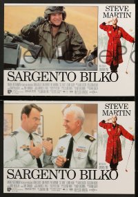 7g105 SGT. BILKO 12 Spanish LCs 1996 Steve Martin in the title role, Dan Aykroyd, Phil Hartman!