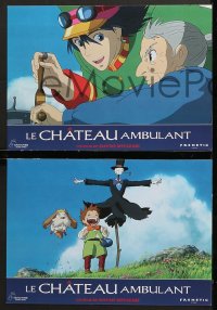 7g032 HOWL'S MOVING CASTLE 7 Swiss LCs 2005 Miyazaki's Hauru no Ugoku Shiro, great anime artwork!