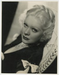 7h093 ALICE FAYE deluxe 10.75x13.75 still 1930s sexy portrait looking at the camera by Gene Kornman!