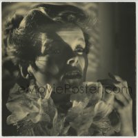7h255 KATHARINE HEPBURN deluxe 11.75x11.75 still 1940s portrait with shadows by Ernest Bachrach!