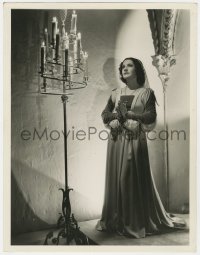 7h360 ROMEO & JULIET deluxe 10x13 still 1930s MGM studio portrait of Norma Shearer by Ted Allan!