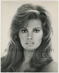 7h349 RAQUEL WELCH 11.25x14 still 1960s head & shoulders portrait of the sexy leading lady!