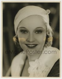 7h371 SHEILA TERRY deluxe 11x14.25 still 1932 head & shoulders smiling portrait by Elmer Fryer!