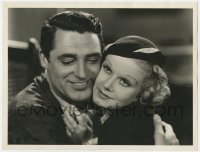 7h385 SUZY deluxe 10x13 still 1936 Jean Harlow greeting her war-wounded Cary Grant by Virgil Apger!