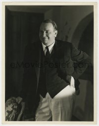 7h405 WALLACE BEERY deluxe 10x13 still 1930s full-length MGM studio portrait by Russell Ball!