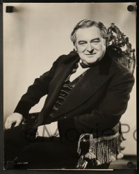 7h053 ALL THAT MONEY CAN BUY 2 deluxe 10.25x13 stills 1941 Walter Huston & Edward Arnold portraits!
