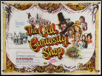 7j554 OLD CURIOSITY SHOP British quad R1976 Charles Dickens, a merry feast of musical delights!
