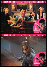 7j468 CABLE GUY group of 4 Spanish 1996 images of demented Jim Carrey, directed by Ben Stiller!
