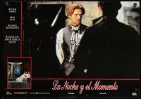 7j461 NIGHT & THE MOMENT group of 2 Spanish 1995 different great images of Willem Dafoe, Lena Olin!