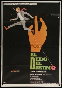 7j396 FICKLE FINGER OF FATE Spanish 1967 El Dedo del Destino, completely different art by Jano!