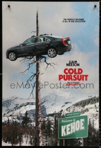 7k581 COLD PURSUIT teaser DS 1sh 2019 the perfect revenge is all in the execution, wild image!