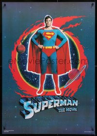 7k230 SUPERMAN 23x32 Scottish commercial poster 2006 Bob Peak, you'll believe a man can fly!